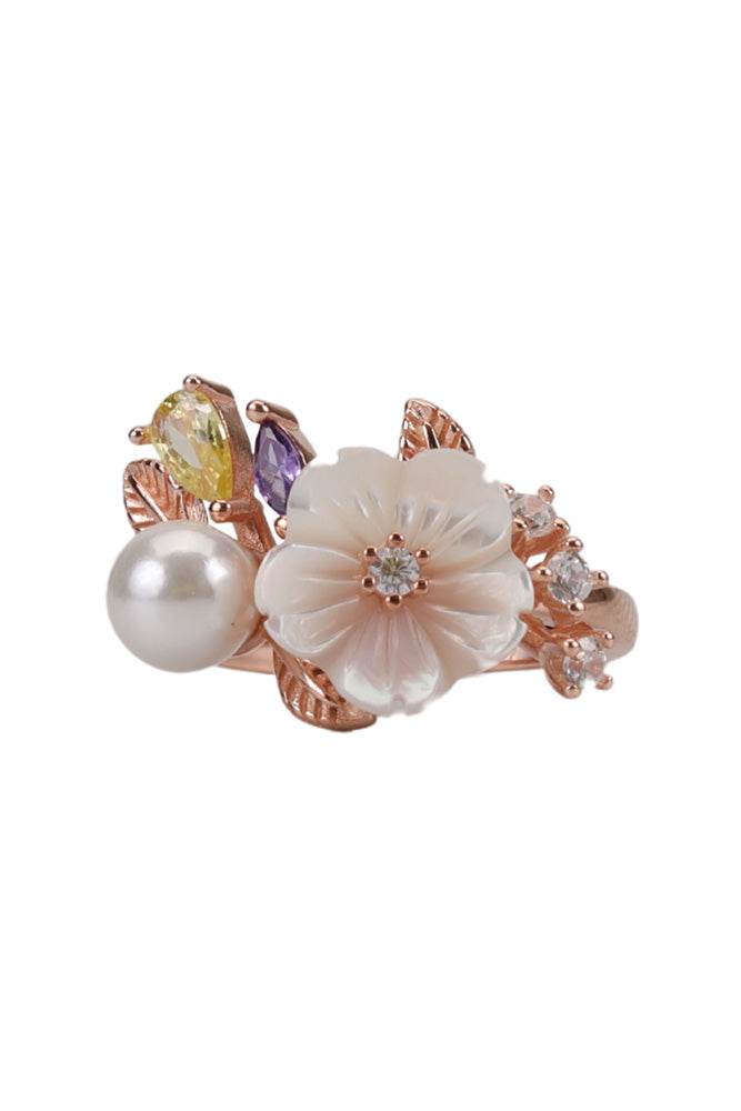 Rose Gold Mop Ring