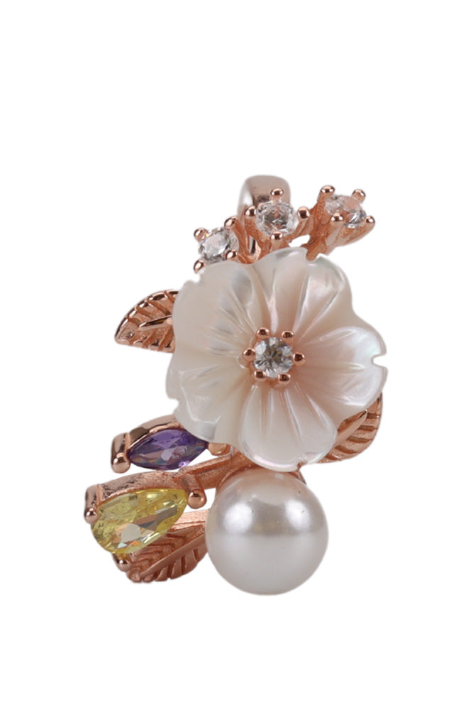 Rose Gold Mop Ring