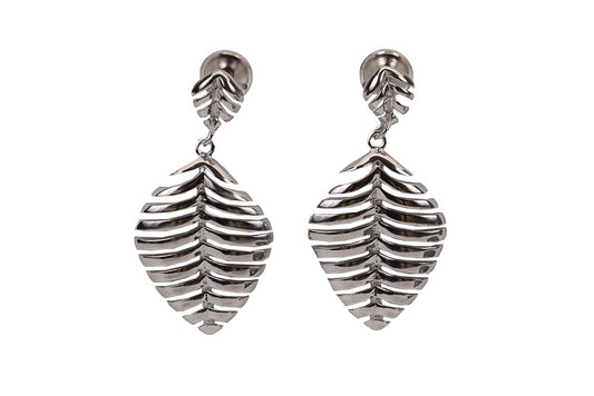 Rhodium Hanging Stud