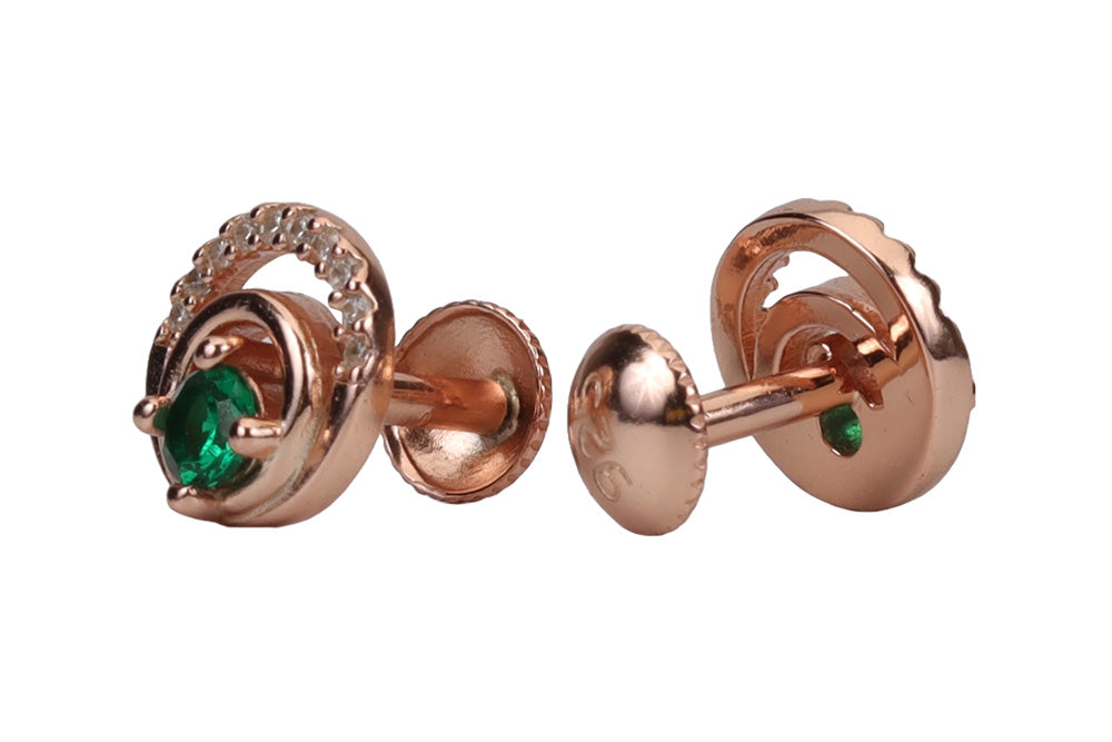 Rose Gold Aneeza Stud