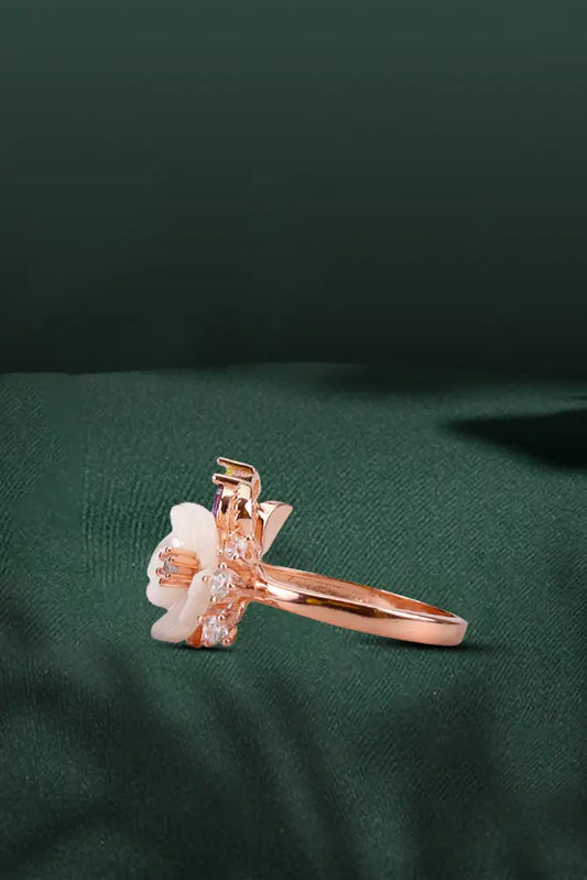 Rose Gold Mop Ring
