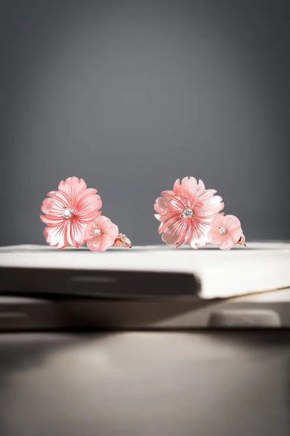 Mermaid's Gem Dainty Flower Stud